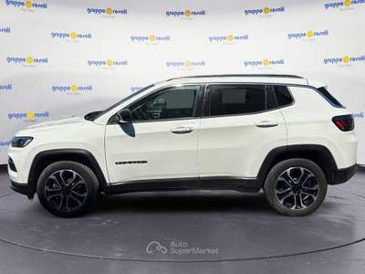 Jeep Compass II 2021 1.6 mjt Limited 2wd 130cv Bianco usata Roma