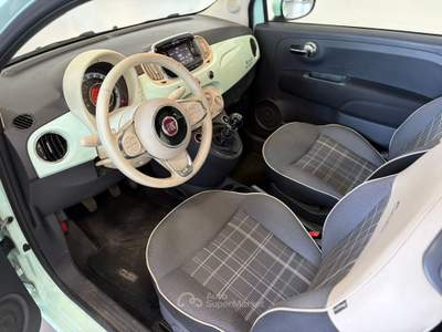Fiat 500 1.2 69cv Lounge Blu/Azzurro usata Caresanablot