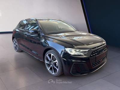 Audi A1 II 2019 Sportback Sportback 30 1.0 tfsi S Line Edition 116cv s-tronic Nero usata Torino