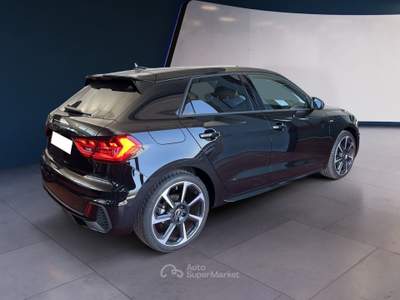 Audi A1 II 2019 Sportback Sportback 30 1.0 tfsi S Line Edition 116cv s-tronic Nero usata Torino