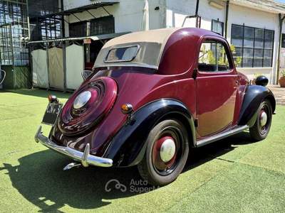 Fiat 500 A Topolino “mezza balestra” – 1938 Rosso usata Pianezza