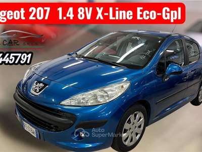 Peugeot 207 5p. X Line ECO GPL Blu/Azzurro usata Leini