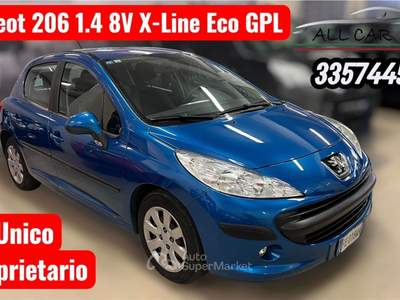 Peugeot 207 5p. X Line ECO GPL Blu/Azzurro usata Leini