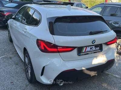 BMW Serie 1 118i 118i M-SPORT PANO FULL-LED CAM TAGLIANDI  UFF. PRONTA CONSEGNA!! Bianco usata Roma