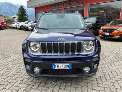 Jeep Renegade 2.0 MLJ LIMITED 4WD 140CV AUTO Blu/Azzurro usata Dubino