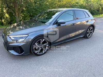 Audi A3 AUDI A3 SPB 30 TFSI S tronic S line edition Nero usata Milano