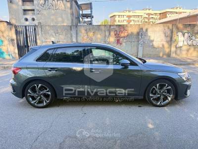 Audi A3 AUDI A3 SPB 30 TFSI S tronic S line edition Nero usata Milano