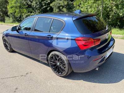 BMW Serie 1 118d BMW 118d 5p. Advantage Blu/Azzurro usata Milano