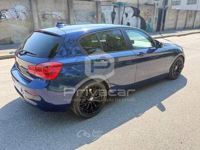 BMW Serie 1 118d BMW 118d 5p. Advantage Blu/Azzurro usata Milano