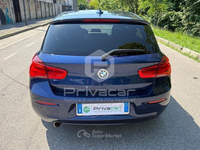BMW Serie 1 118d BMW 118d 5p. Advantage Blu/Azzurro usata Milano