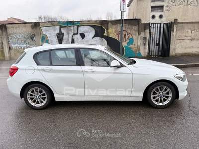 BMW Serie 1 118i BMW 118i 5p. Advantage Bianco usata Milano