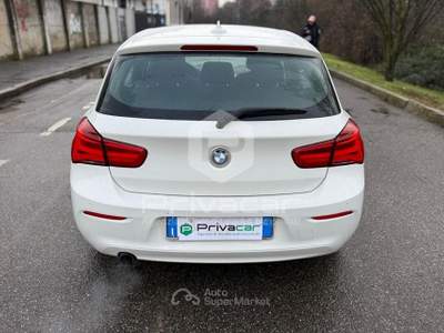 BMW Serie 1 118i BMW 118i 5p. Advantage Bianco usata Milano