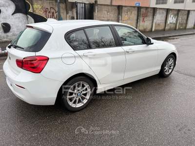 BMW Serie 1 118i BMW 118i 5p. Advantage Bianco usata Milano