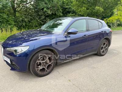 Alfa Romeo Stelvio ALFA ROMEO Stelvio 2.2 Turbodiesel 160 CV AT8 RWD Business Blu/Azzurro usata Milano