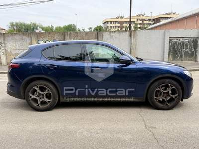 Alfa Romeo Stelvio ALFA ROMEO Stelvio 2.2 Turbodiesel 160 CV AT8 RWD Business Blu/Azzurro usata Milano