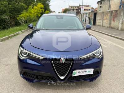 Alfa Romeo Stelvio ALFA ROMEO Stelvio 2.2 Turbodiesel 160 CV AT8 RWD Business Blu/Azzurro usata Milano