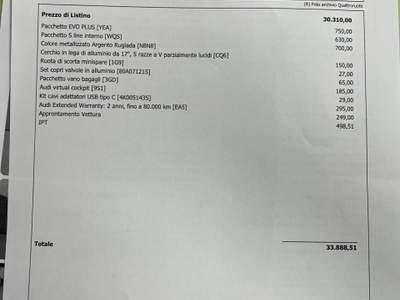 Audi A1 Spb 30 SLine possibilità noleggio no scoring - SUPER OFFERTA T-STOCK Argento usata Gela
