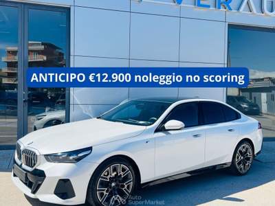 BMW Serie 5 520d 520d 48V xDrive Msport - ANTICIPO €12.900 noleggio no scoring Bianco usata Gela