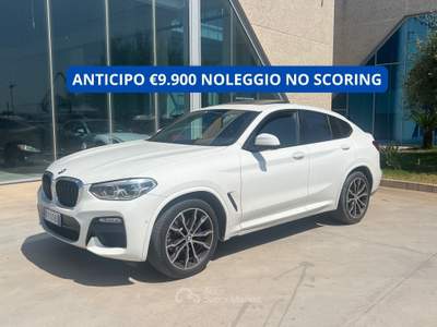 BMW X4 xDrive30d Msport - ANTICIPO €9.900 noleggio no scoring Bianco usata Gela