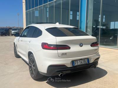 BMW X4 xDrive30d Msport - ANTICIPO €9.900 noleggio no scoring Bianco usata Gela