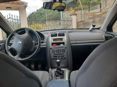 Peugeot 407 POCHI KM Argento usata Traona