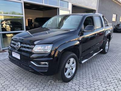 Volkswagen Amarok Amarok DC 3.0 V6 tdi Highline 4motion perm. 224cv auto Nero usata Rezzato