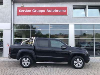Volkswagen Amarok Amarok DC 3.0 V6 tdi Highline 4motion perm. 224cv auto Nero usata Rezzato