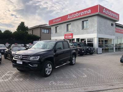 Volkswagen Amarok Amarok DC 3.0 V6 tdi Highline 4motion perm. 224cv auto Nero usata Rezzato