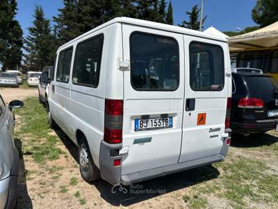 Fiat Ducato 1.9TD*9 POSTI*PEDANA ELEVATRICE DISABILI* Bianco usata Grosseto