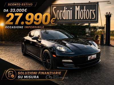 Porsche Panamera 3.6 4s RESTYLING 2018 APPLE CAR PLAY Nero usata Roma