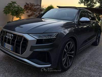 Audi SQ8 Q8 I 2018 4.0 V8 tdi mhev quattro tiptronic Nero usata Bastia Umbra