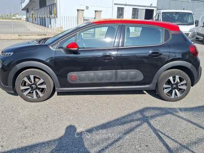 Citroen C3 S&S EAT6 Shine UNICO PROPRIETARIO!!! Nero usata Fossano