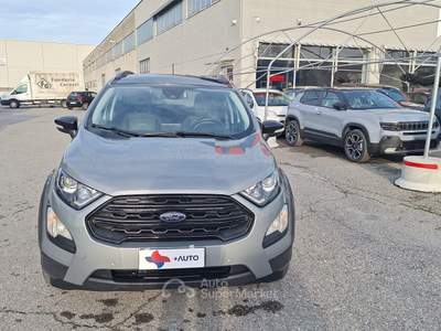 Ford EcoSport EcoBoost 125 CV Start&Stop Active UNICO PROPRIETARIO Grigio usata Fossano