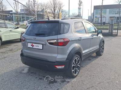 Ford EcoSport EcoBoost 125 CV Start&Stop Active UNICO PROPRIETARIO Grigio usata Fossano
