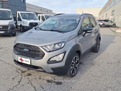 Ford EcoSport EcoBoost 125 CV Start&Stop Active UNICO PROPRIETARIO Grigio usata Fossano