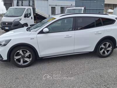 Ford Focus EcoBlue 120 CV SW Active UNICO PROPRIETARIO Bianco usata Fossano
