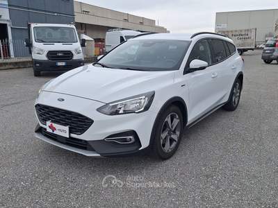 Ford Focus EcoBlue 120 CV SW Active UNICO PROPRIETARIO Bianco usata Fossano