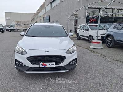 Ford Focus EcoBlue 120 CV SW Active UNICO PROPRIETARIO Bianco usata Fossano