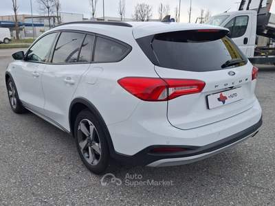 Ford Focus EcoBlue 120 CV SW Active UNICO PROPRIETARIO Bianco usata Fossano