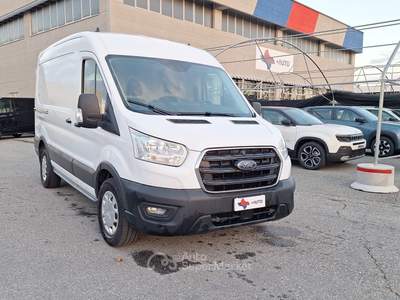 Ford Transit 350 2.0TDCi EcoBlue MHEV 130CV PM-TM Furgone Trend Bianco usata Fossano