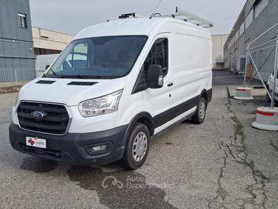 Ford Transit 350 2.0TDCi EcoBlue MHEV 130CV PM-TM Furgone Trend ALLESTITO!!! Bianco usata Fossano