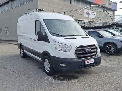 Ford Transit 350 2.0TDCi EcoBlue MHEV 130CV PM-TM Furgone Trend ALLESTITO!!! Bianco usata Fossano