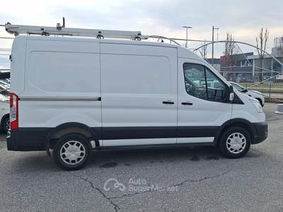Ford Transit 350 2.0TDCi EcoBlue MHEV 130CV PM-TM Furgone Trend ALLESTITO!!! Bianco usata Fossano