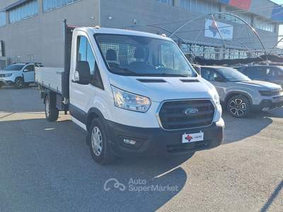 Ford Transit 350 2.0TDCi EcoBlue MHEV 170CV PM Cab.Trend RIBALTABILE Bianco usata Fossano