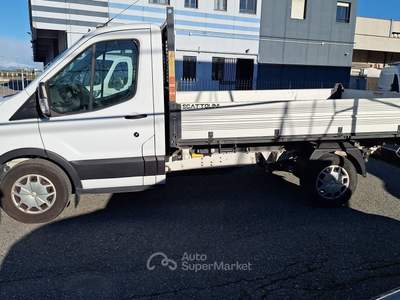 Ford Transit 350 2.0TDCi EcoBlue MHEV 170CV PM Cab.Trend RIBALTABILE Bianco usata Fossano