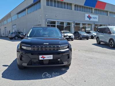 Jeep Avenger 100 CV Longitude NO OBBLIGO FINANZIAMENTO Nero usata Fossano