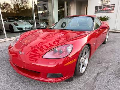 Corvette C6 6.0 V8 Coupé con tetto asportabile Rosso usata CALCINATO