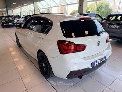 BMW Serie 1 118d d 5p. Msport auto Bianco usata Ferrara