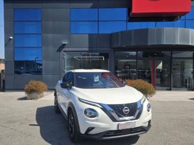 Nissan Juke 1.0 DIG-T 114 CV N-Connecta Bianco usata Lucca