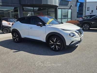 Nissan Juke 1.0 DIG-T 117 CV DCT N-Design Bianco usata Lucca